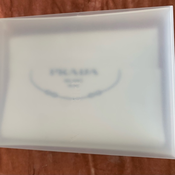 NWT Vtg PRADA Milano Silk Slip Skirt, Tulle Trim w/ Orig. Prada Gift Box - Picture 3 of 16